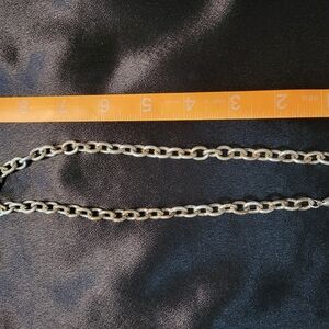 Elegant Silver Chain Necklace